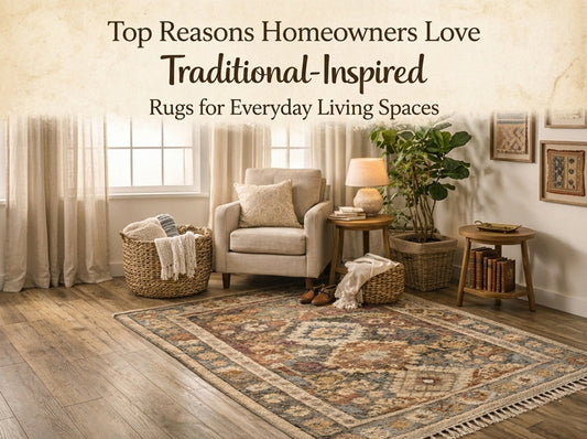 Top Reasons Homeowners Love Traditional-Inspired Rugs for Everyday Living Spaces