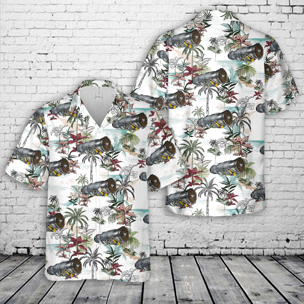 PW F135 Engine Hawaiian Shirt