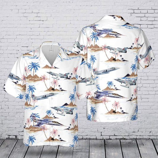 USAF F-104 Starfighter Classic Hawaiian Shirt