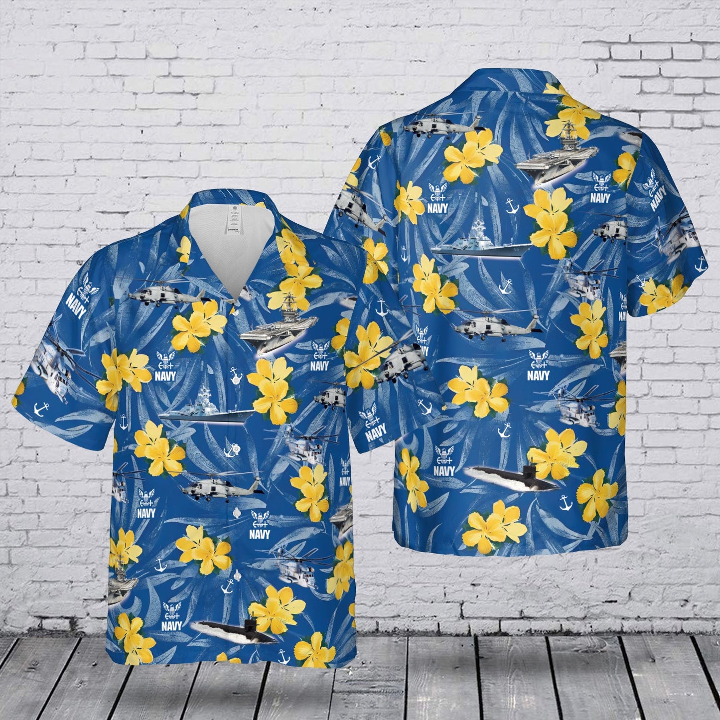 US Navy Hawaiian Shirt